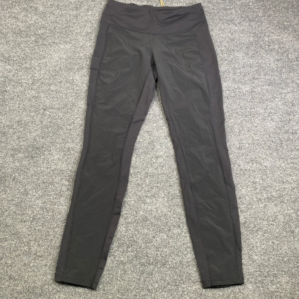 Kuhl Transcendr Leggings Womens Medium Black Hiking Softshell Tights 6322